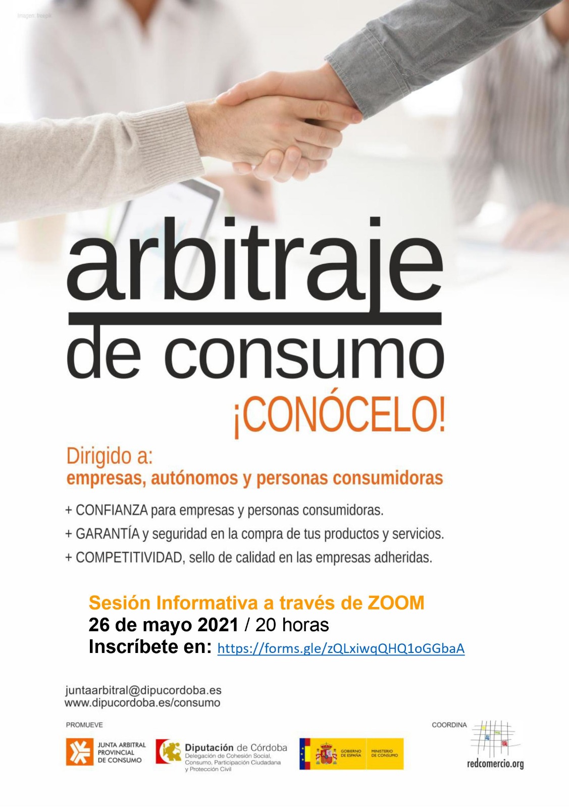 La Diputación pone en macha la iniciativa ‘Arbitraje de consumo, ¡conócelo!’