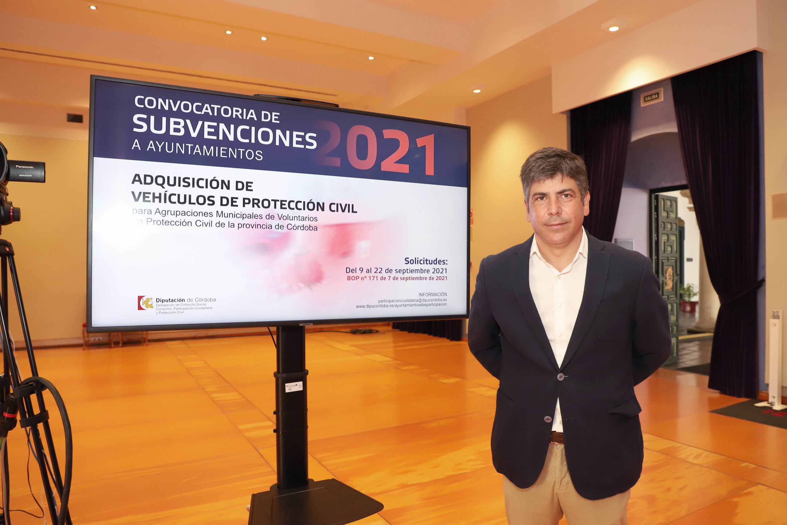La Diputación lanza una convocatoria de subvenciones para la renovación de los vehículos de protección civil de la provincia.